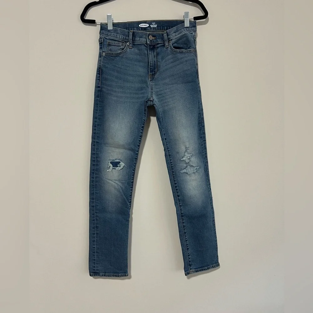 Old Navy Boys Karate Jeans. Size 14. Like New Condition.